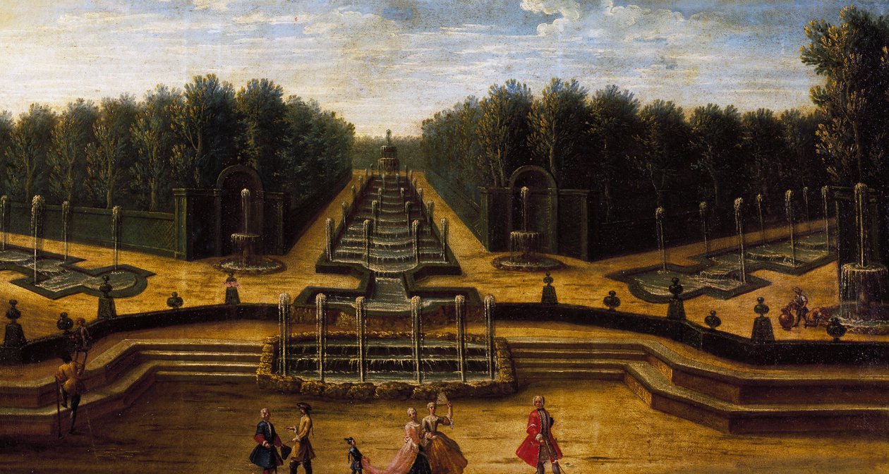 Vízi színház, Versailles-i palota kertje alkotó: French School