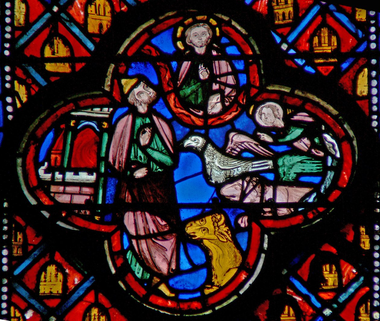 Window w10 a Négy élőlény látomása Ez X 18-22 alkotó: French School