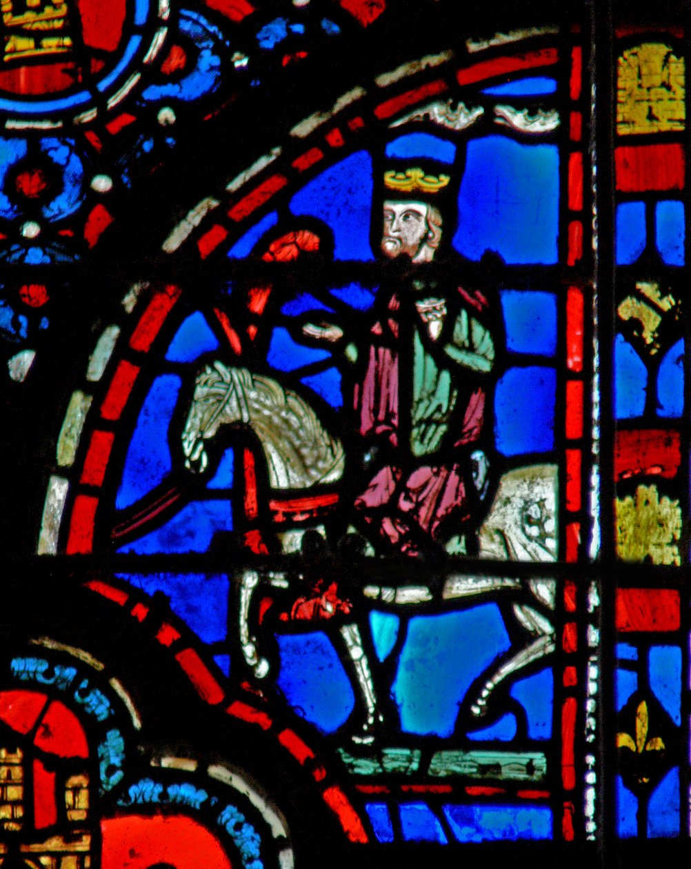 Window w13 Mordecai Esth diadala VI 11 alkotó: French School