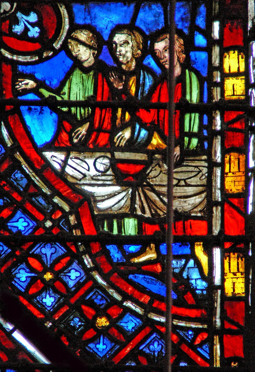 Window w2 az első húsvét Ex XII 6-11 alkotó: French School