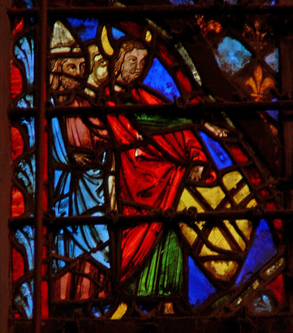 Window w3 12 ember küldése az Ígéret Földjére Numb XIII 1-20 alkotó: French School