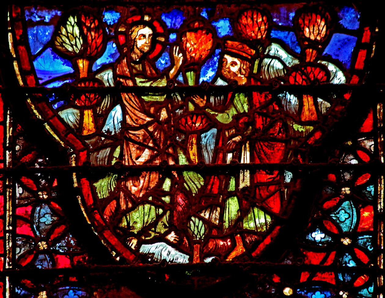 Window w4 Isten szól Józsuéhoz I. 1-19 alkotó: French School