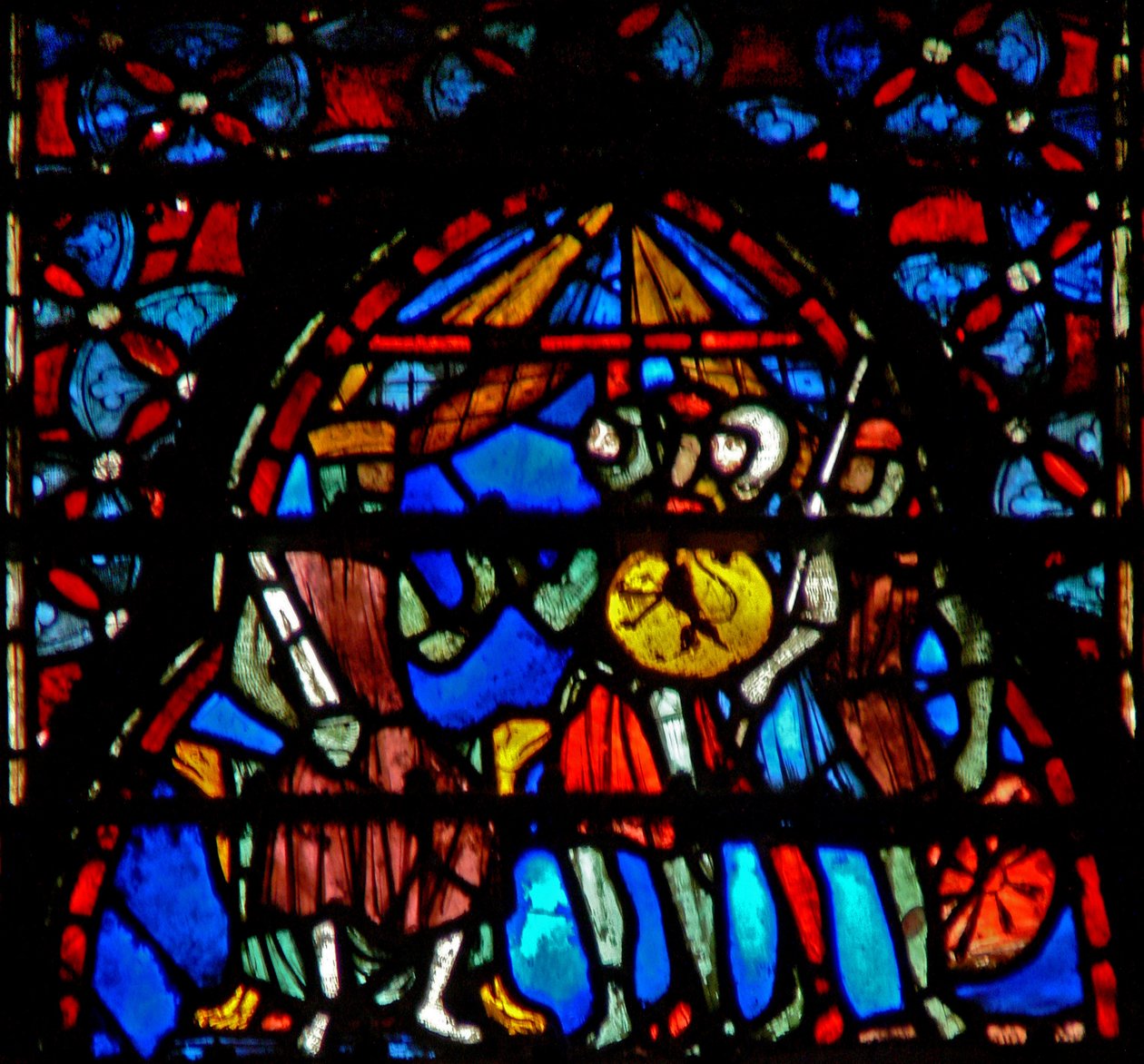 Window w4 Joshua parancsot ad alkotó: French School