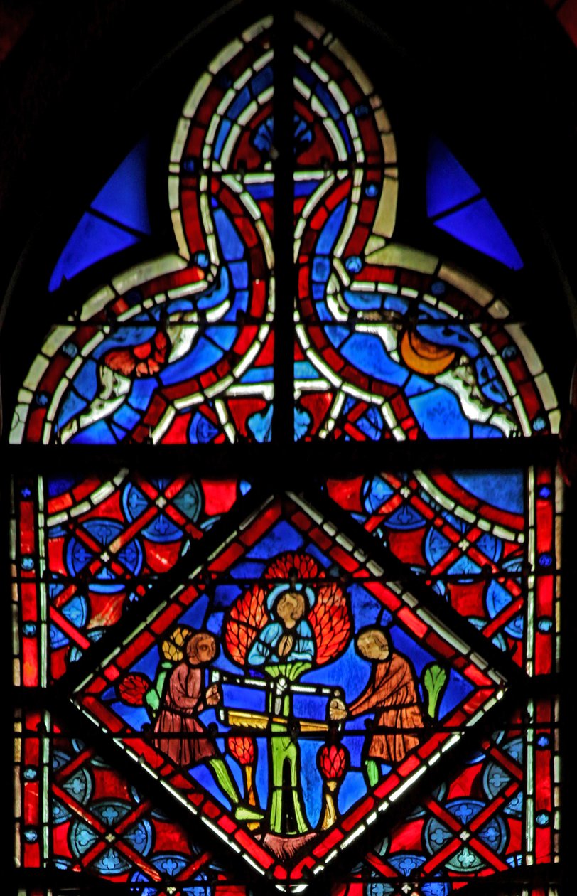 Ablak w6 Ézsaiás szenvedése * alkotó: French School