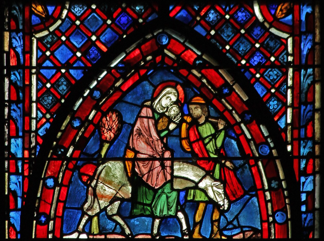 Window w7 a repülés Egyiptomba alkotó: French School