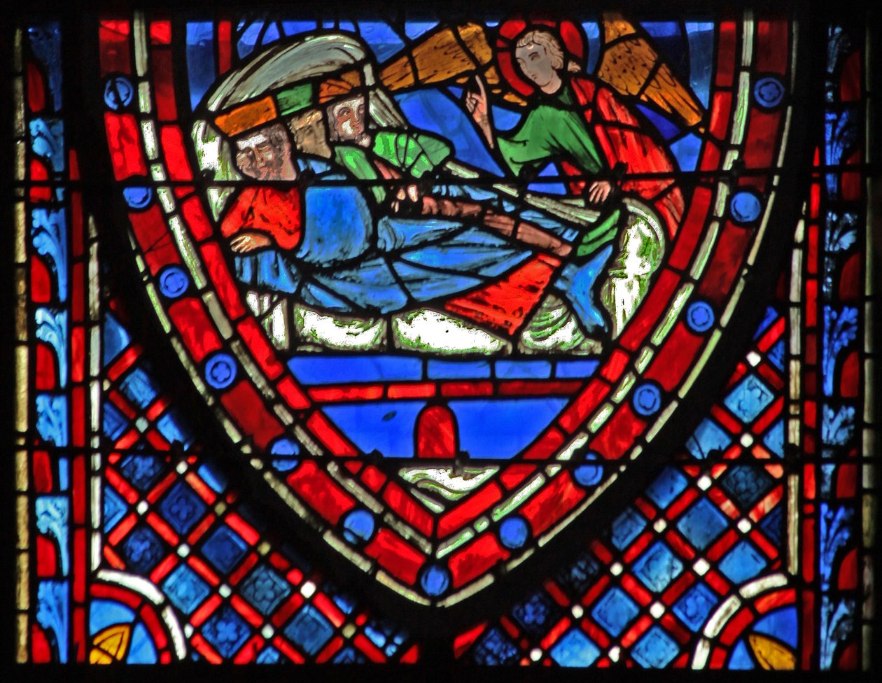 Window w7 the Magi – figyelmeztetett egy álomban alkotó: French School