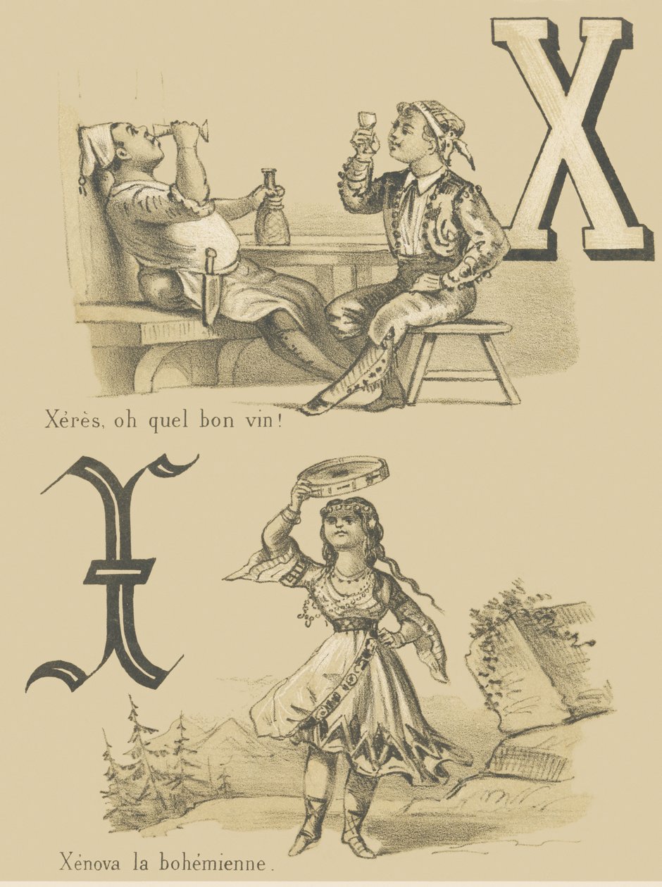 X: Xeres, milyen jó bor! /Xenova a cseh alkotó: French School