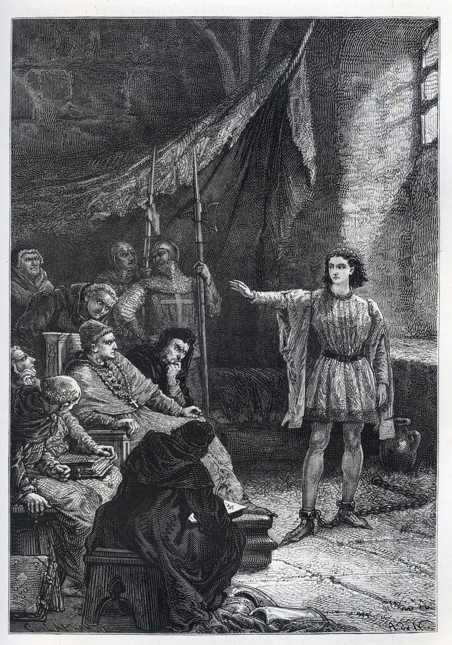 Joan of Arch a börtönben - 1430 Jeanne d