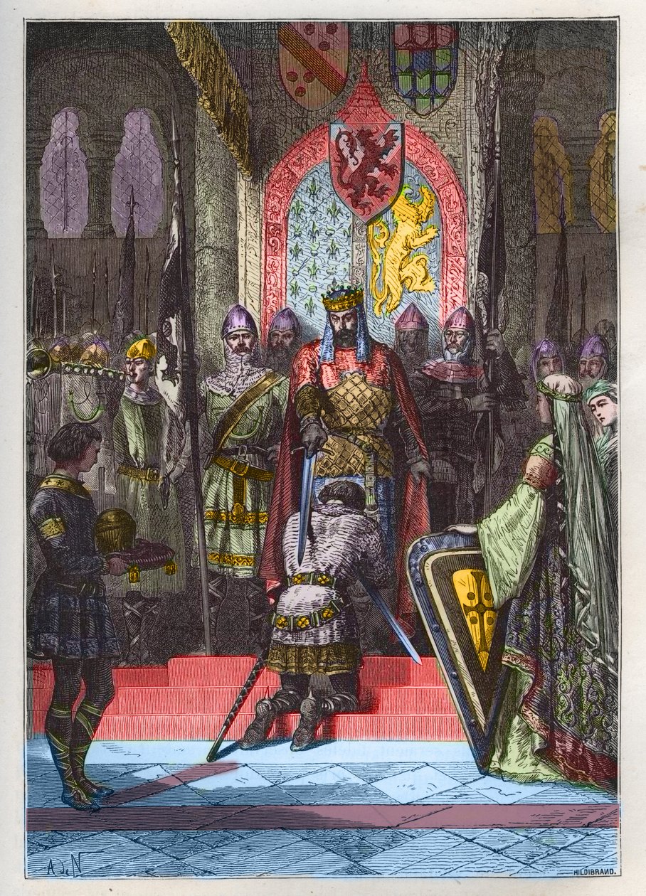 lovaggá válás - Az Accolade - La Chevalerie - Softness d