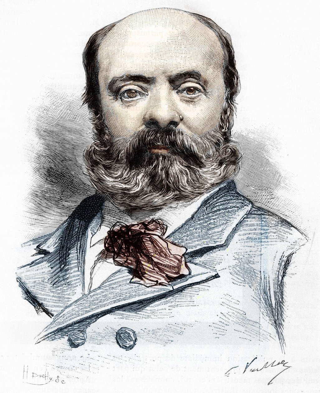 Theodore Aubanel portréja alkotó: French School