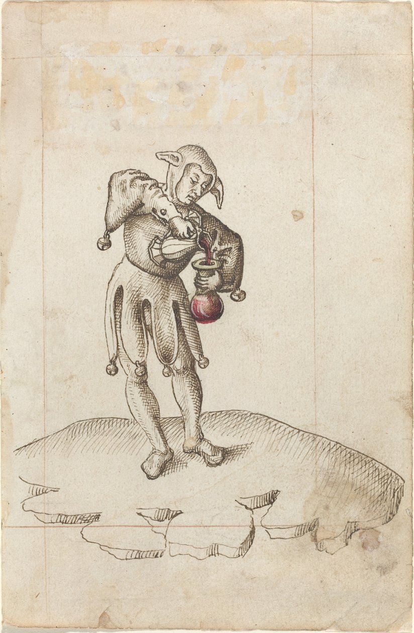 "Ne tegyél ételt egy kamrás fazékba" [fol. 24 recto] alkotó: French early 16th Century