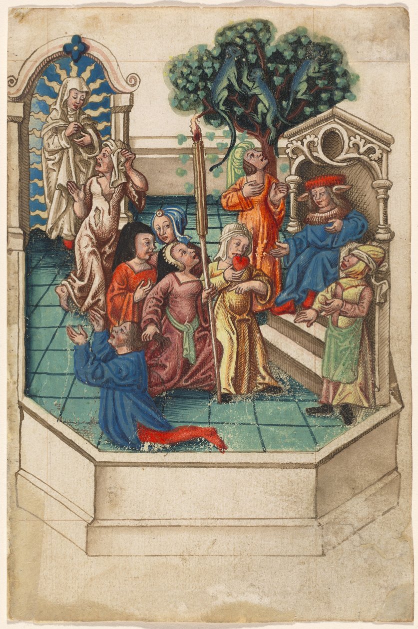 Apelles gyalázata [fol. 6 egyenes] alkotó: French early 16th Century