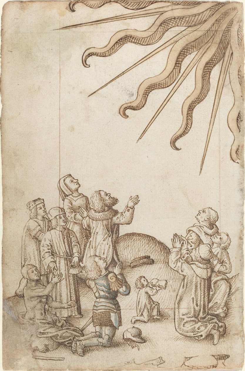 „Fordítsd meg testedet, ahogy imádod” [fol. 37 verso] alkotó: French early 16th Century