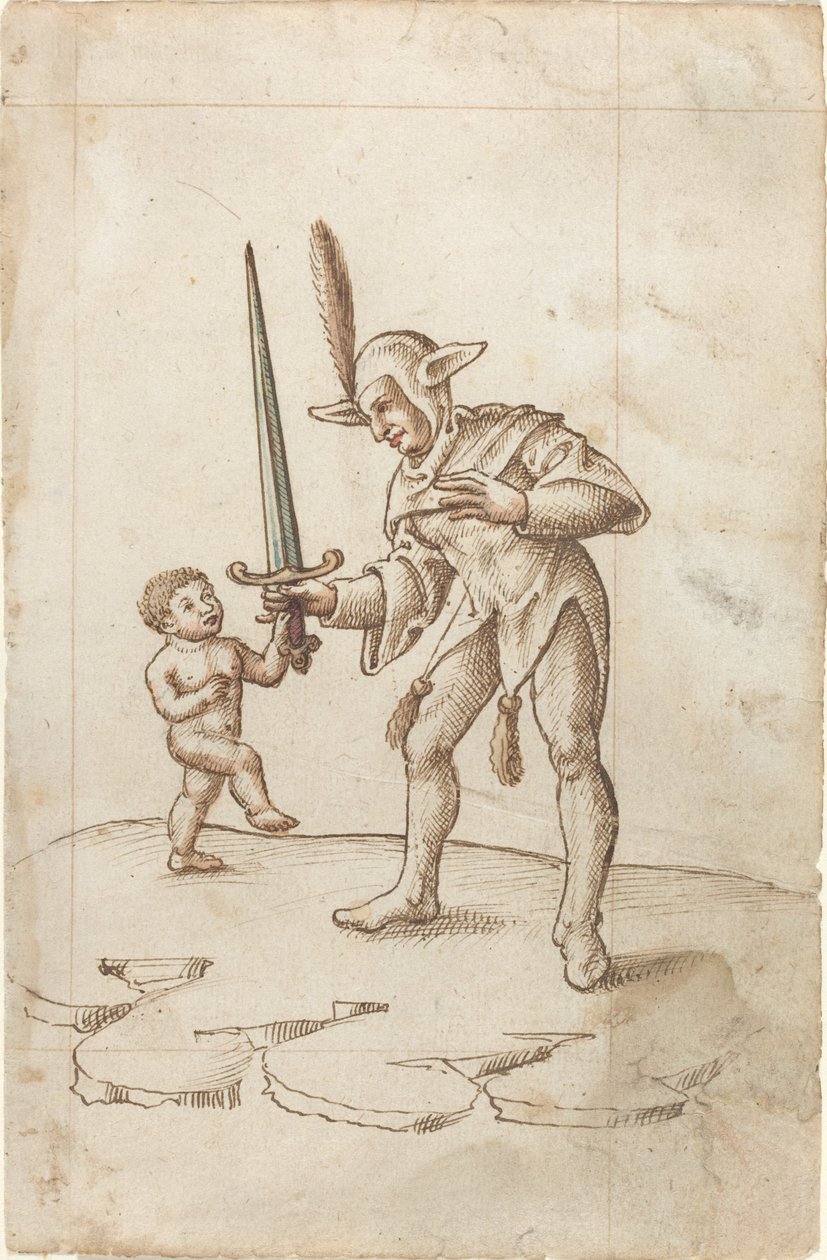 „Fordítsd félre az éles kardot” [fol. 44 recto] alkotó: French early 16th Century