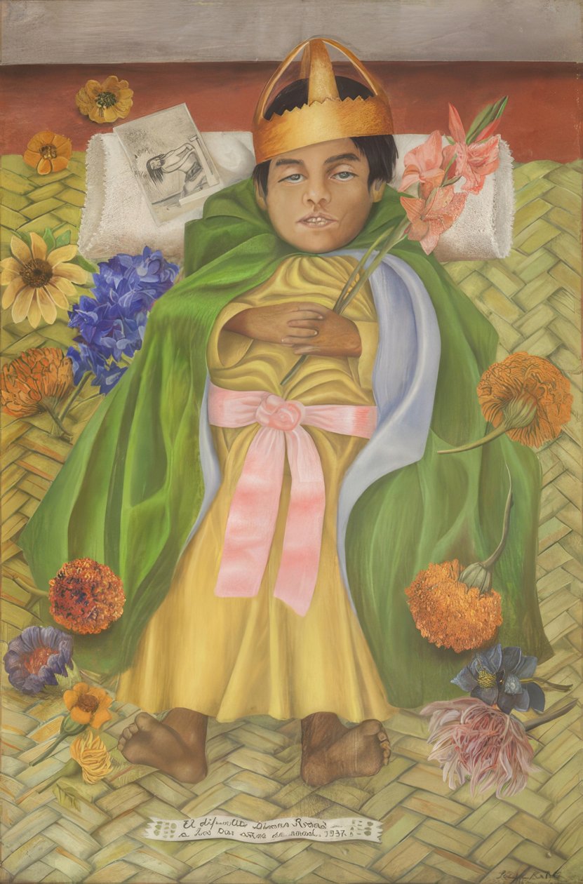 A néhai Dimas Rosas hároméves korában alkotó: Frida Kahlo