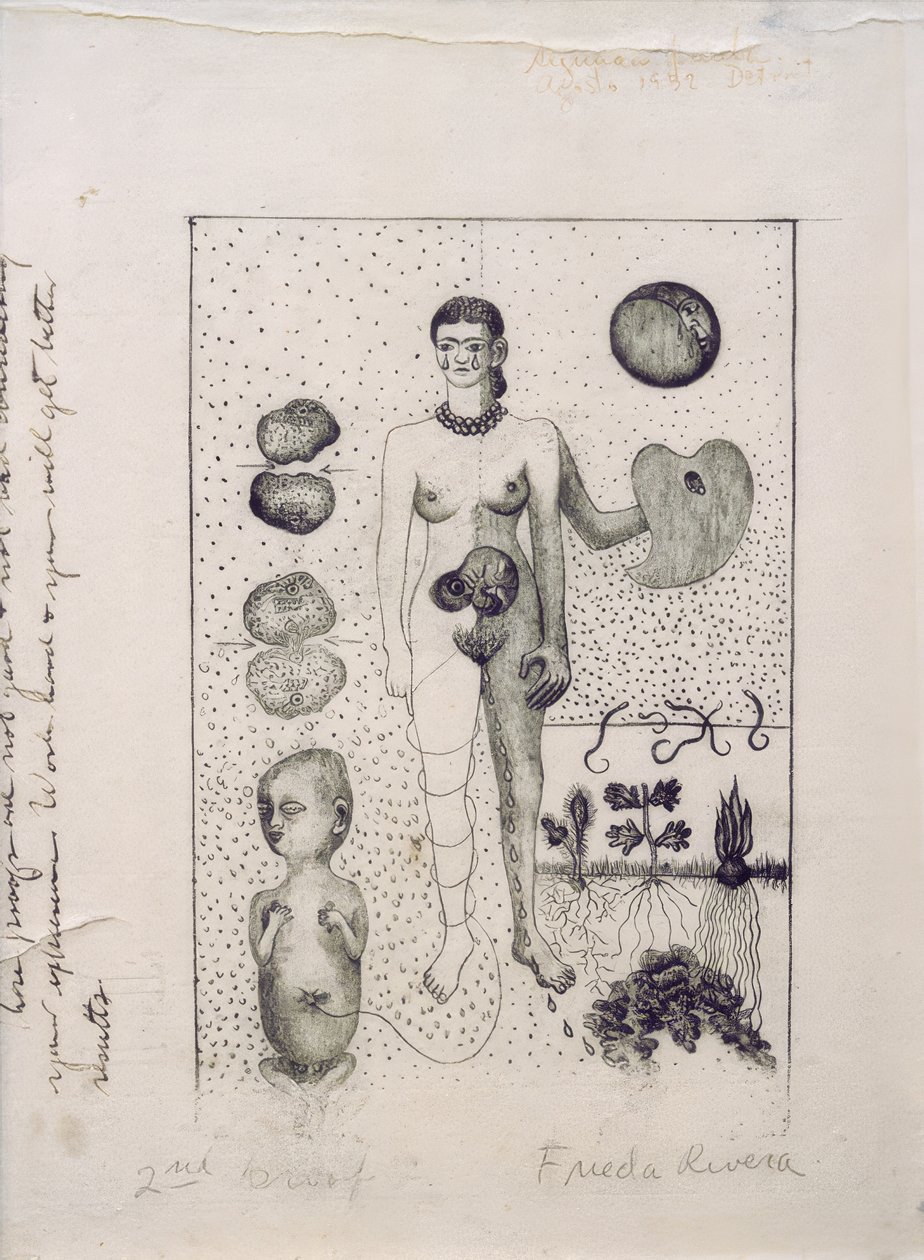 Frida és a vetélés alkotó: Frida Kahlo