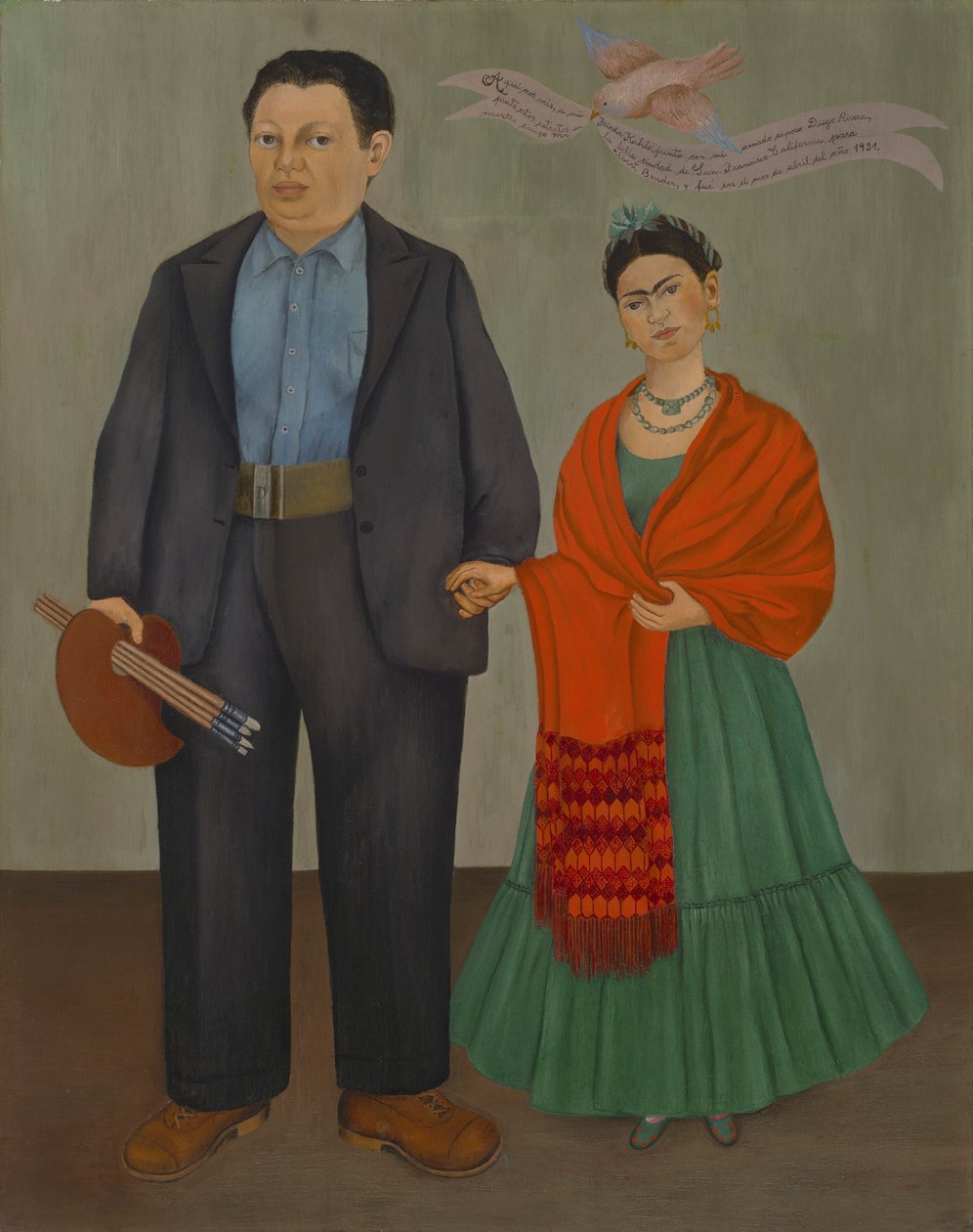Frieda és Diego Rivera alkotó: Frida Kahlo