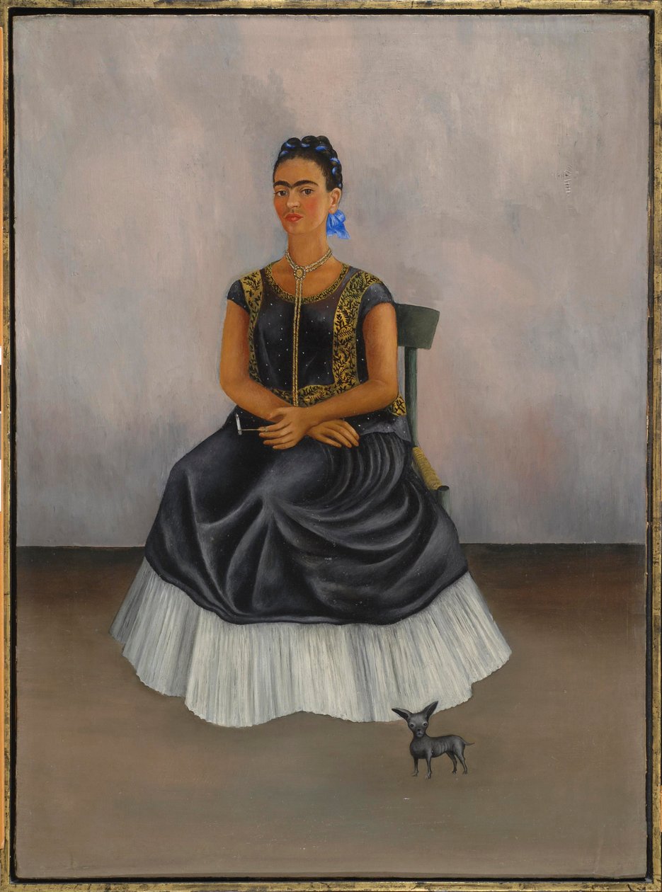 Itzcuintli kutya velem (Önarckép) alkotó: Frida Kahlo