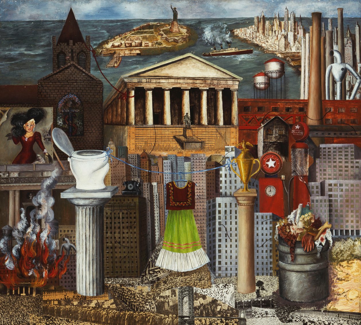 A ruhám itt lóg alkotó: Frida Kahlo