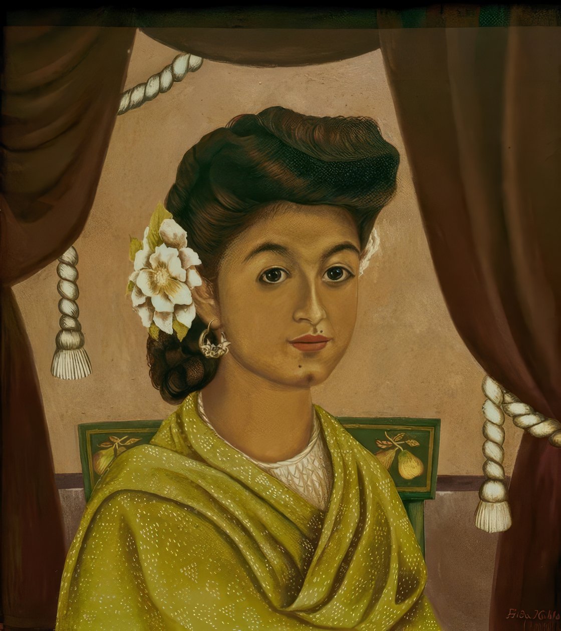 Lupita Morillo Safa portréja alkotó: Frida Kahlo