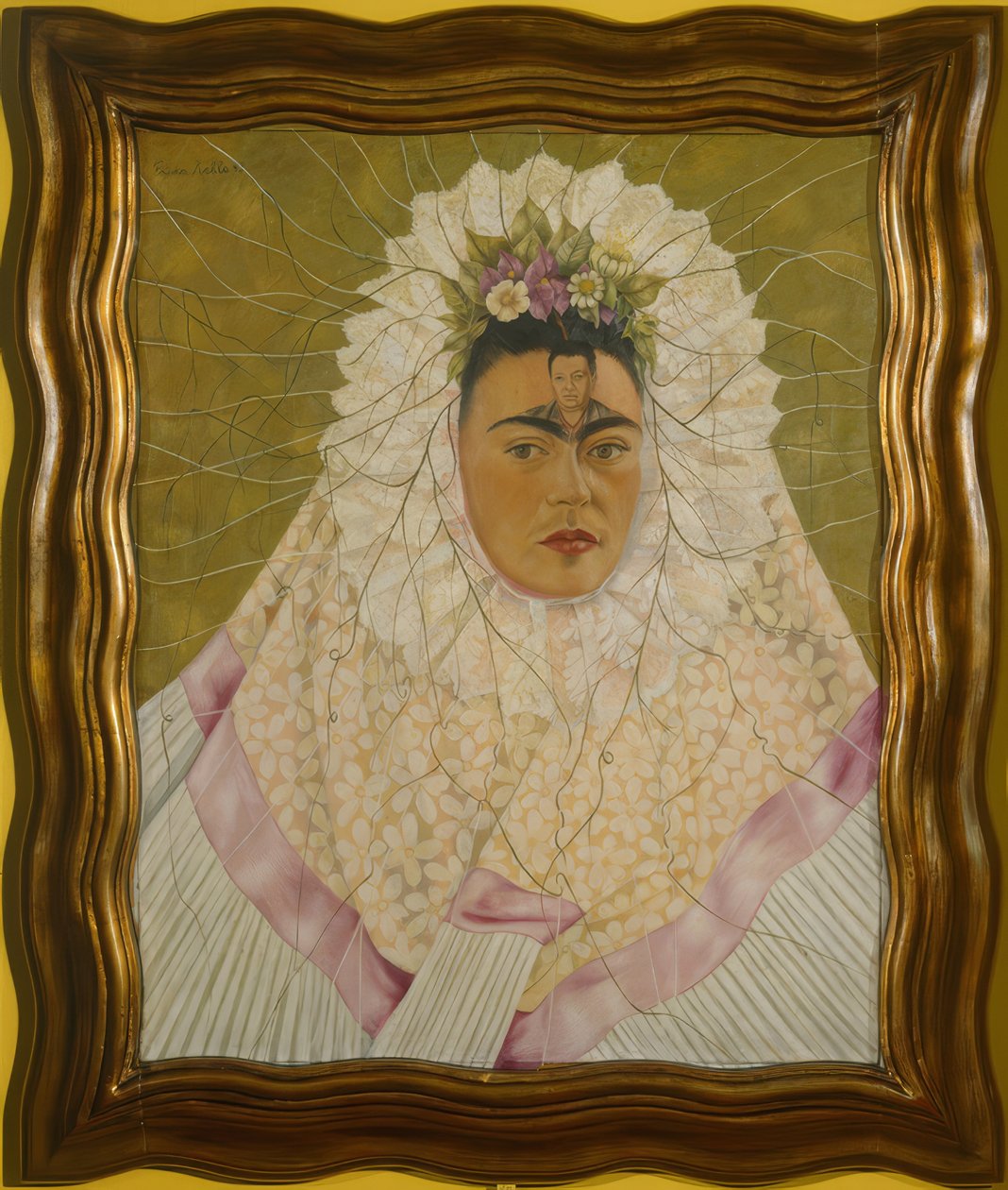Önarckép Tehuana vagy Diego gondolataimban alkotó: Frida Kahlo