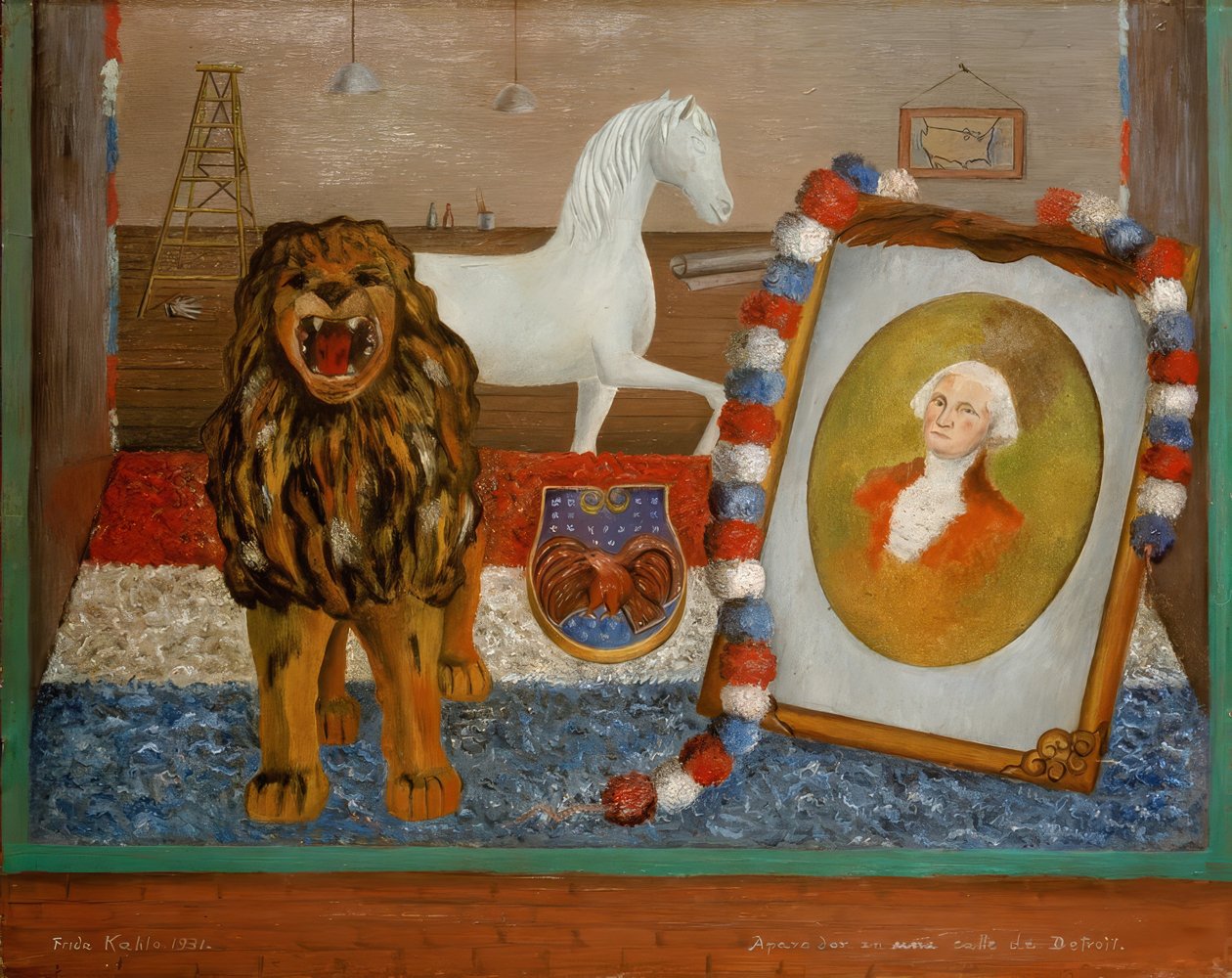 Kirakat Detroitban alkotó: Frida Kahlo