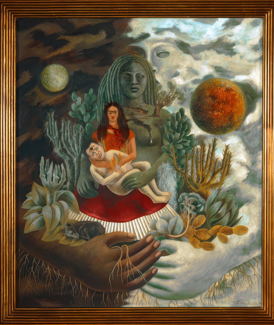 Az Univerzum és a Föld szerelmi ölelése (Mexikó), Én, Diego és Seńor Xólotl, 1949 alkotó: Frida Kahlo