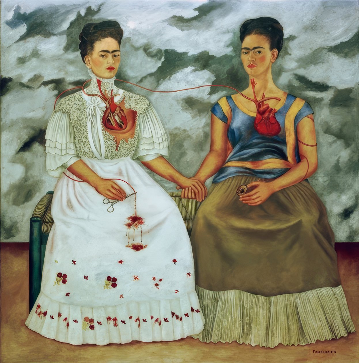 A két Fridas alkotó: Frida Kahlo