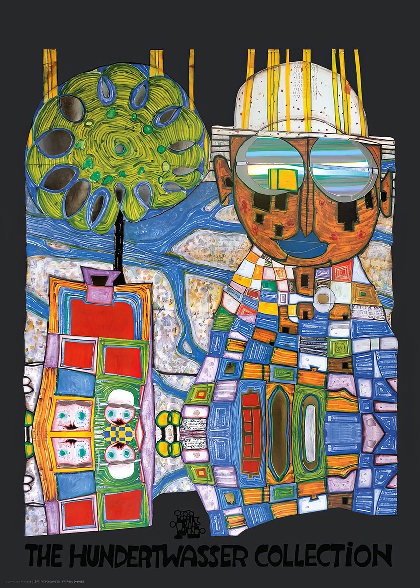 trópusi kínai alkotó: Friedensreich Hundertwasser