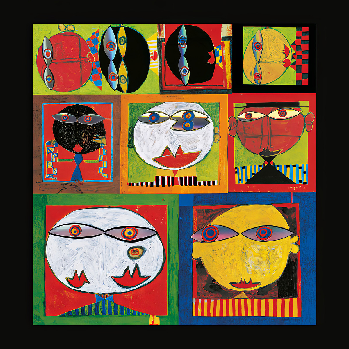 A paradicsomban élünk (adaptáció) alkotó: Friedensreich Hundertwasser