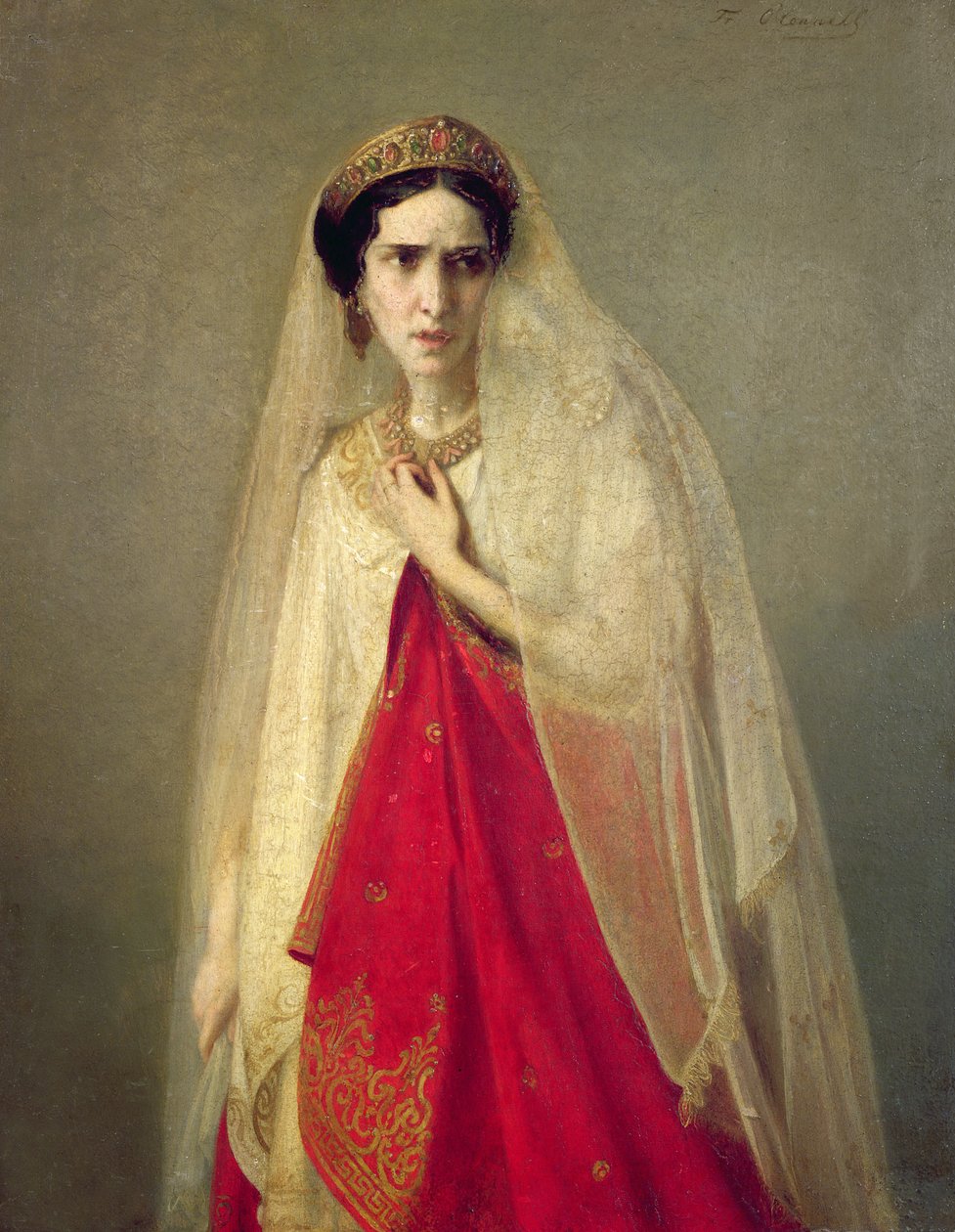 Rachel portréja alkotó: Friederike Emile August O