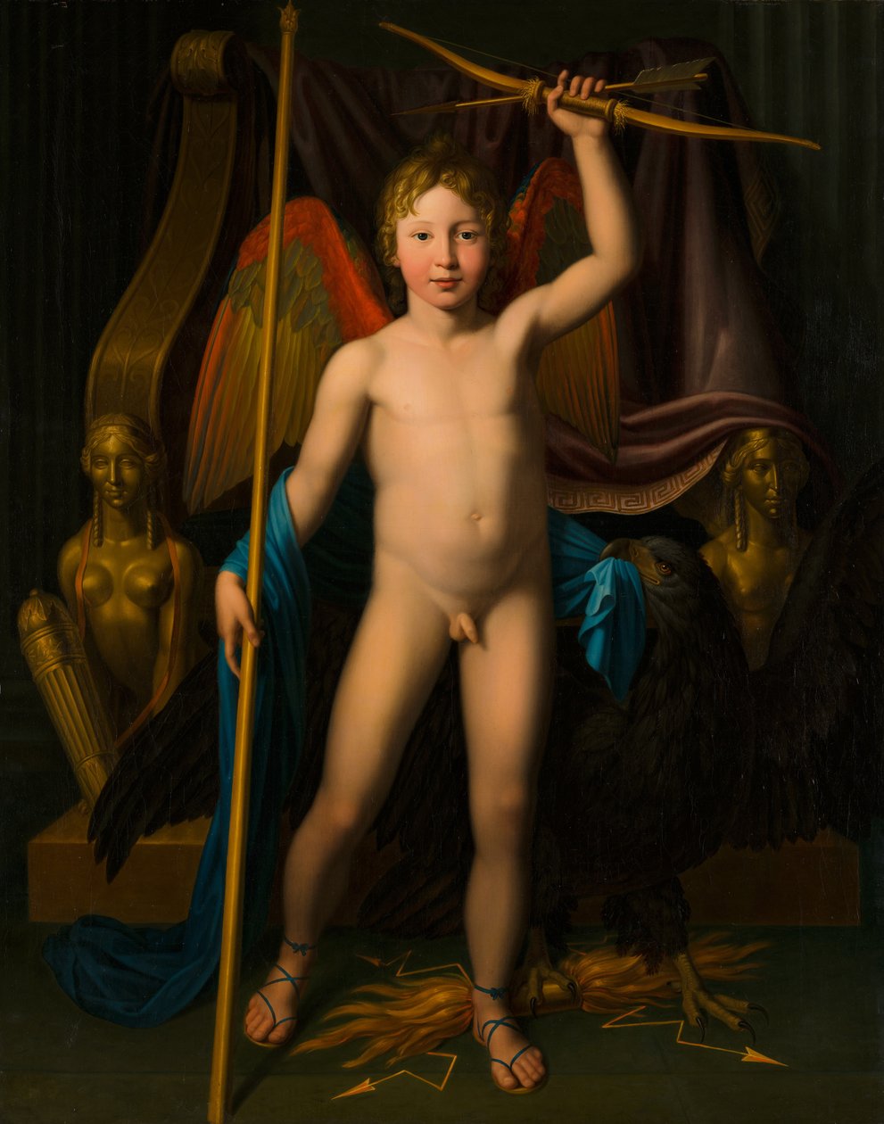 Amor diadalmas alkotó: Johann Friedrich Bury