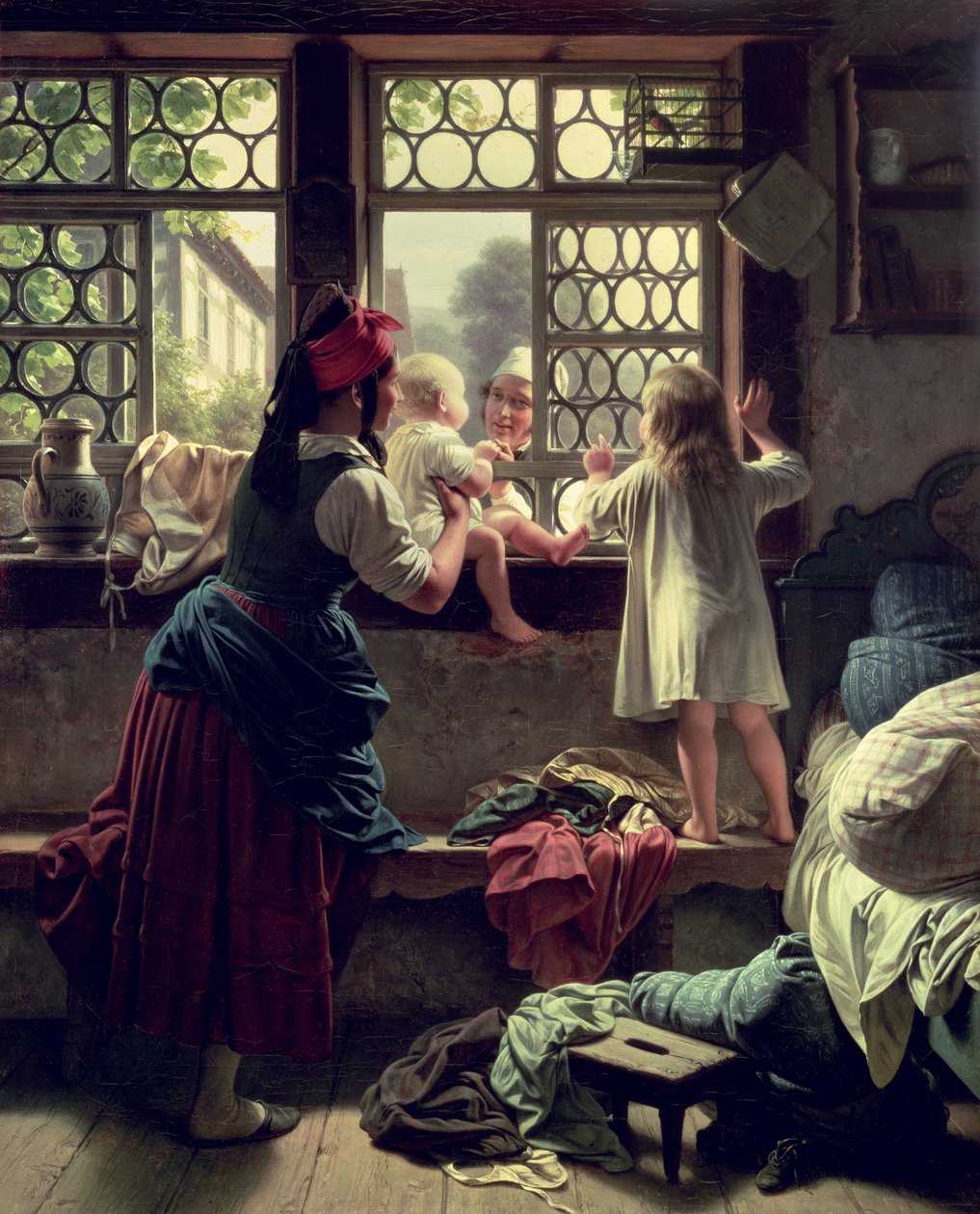 Jó reggelt, kedves Atyám alkotó: Friedrich Edouard Meyerheim