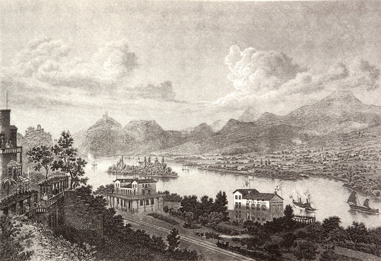Drachenfels Nonnenwerth Rolandseck alkotó: Pierre Joseph Redouté