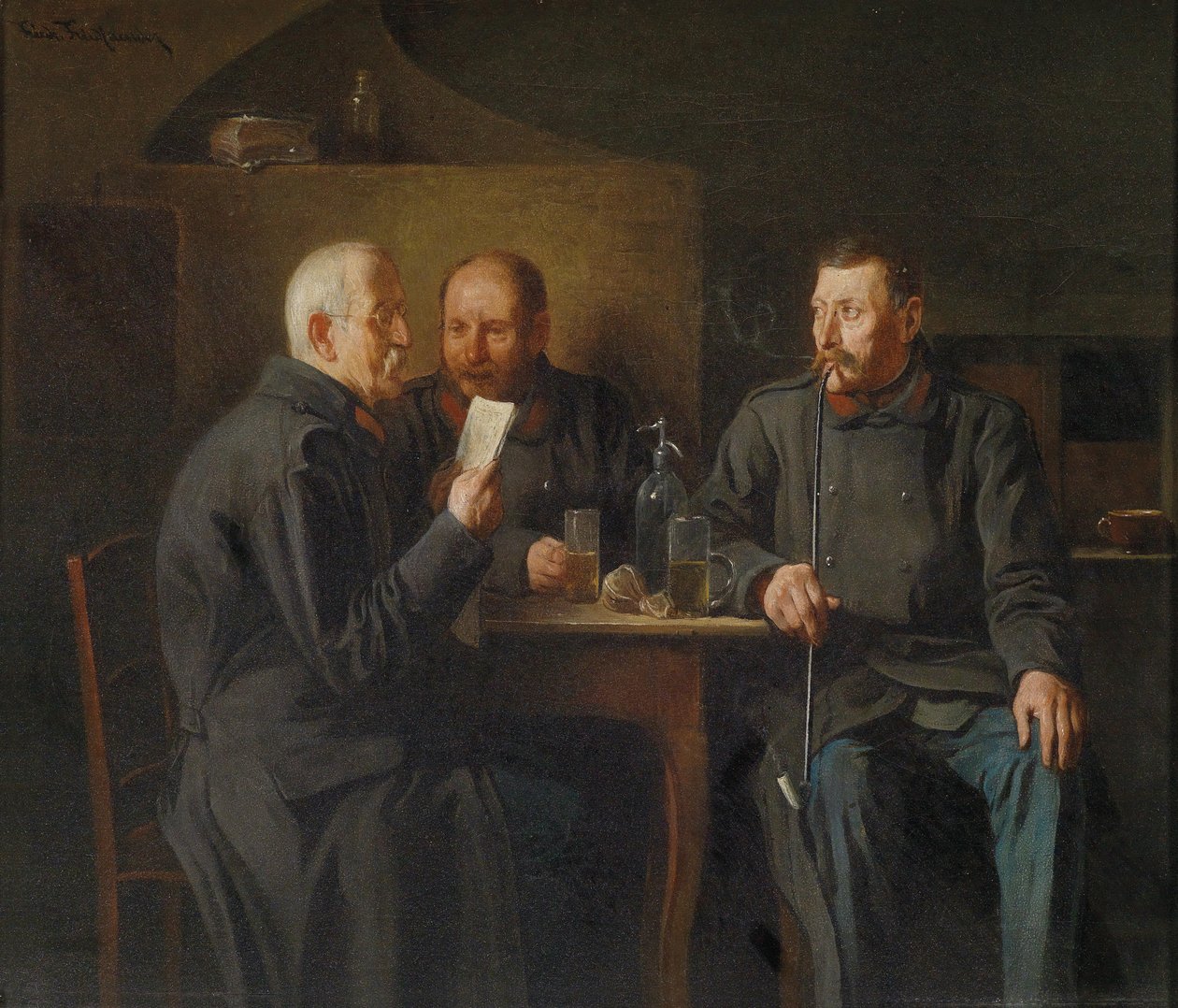 Beszélgetés veteránokkal alkotó: Friedrich Friedlander