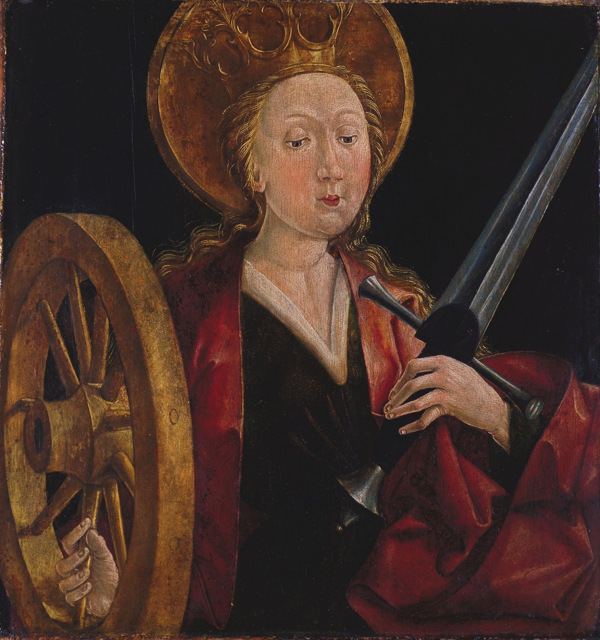 Alexandriai Szent Katalin alkotó: Friedrich Pacher