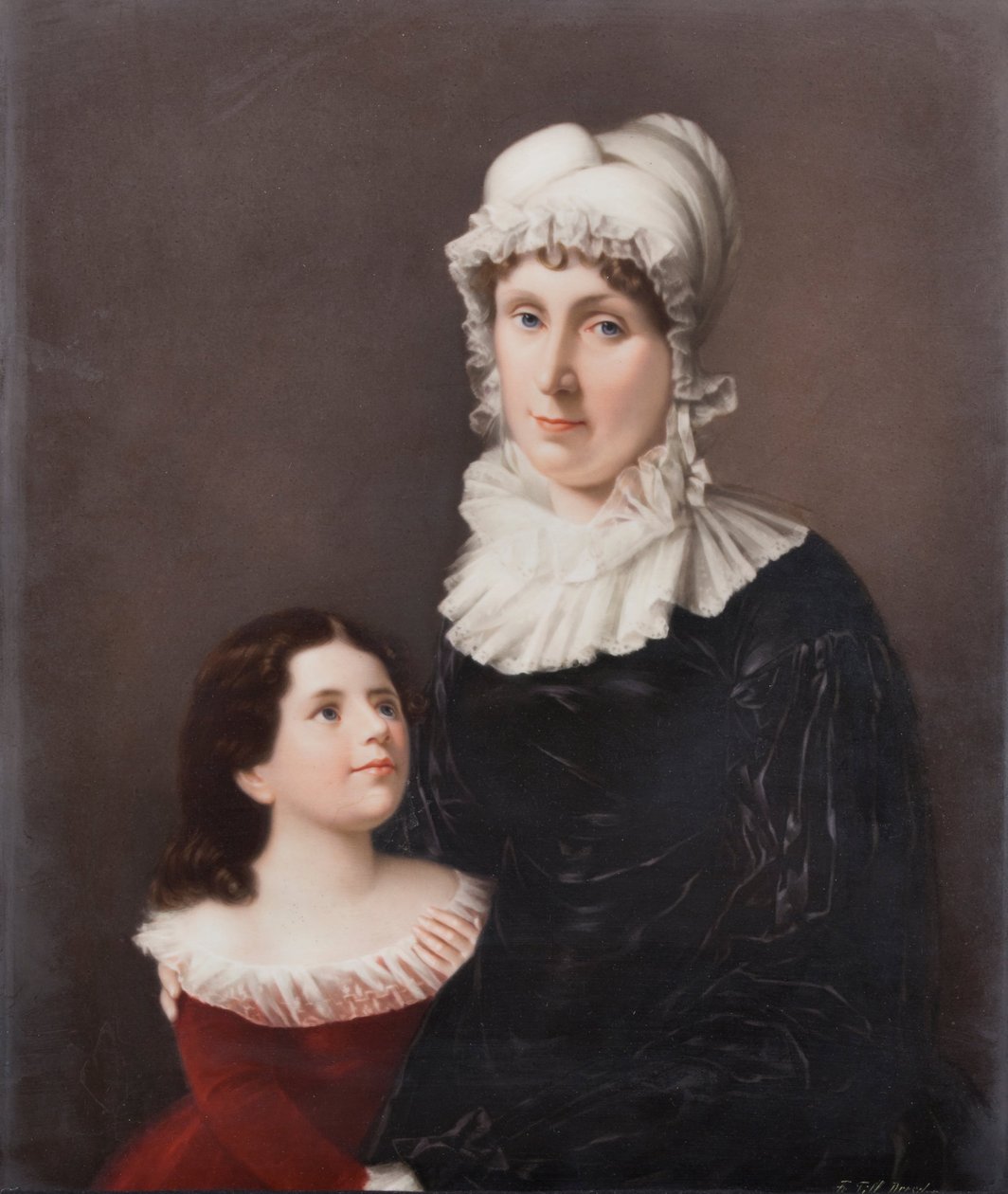 Lucretia Elizabeth Hanneby (Morgan) és Judith Livingston alkotó: Friedrich Till