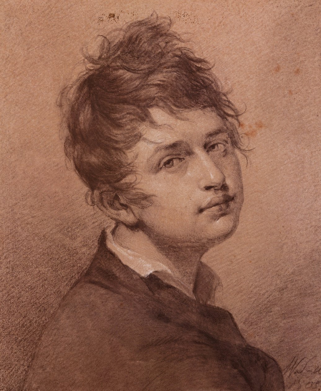 Önarckép, 1805 alkotó: Friedrich Wilhelm von Schadow