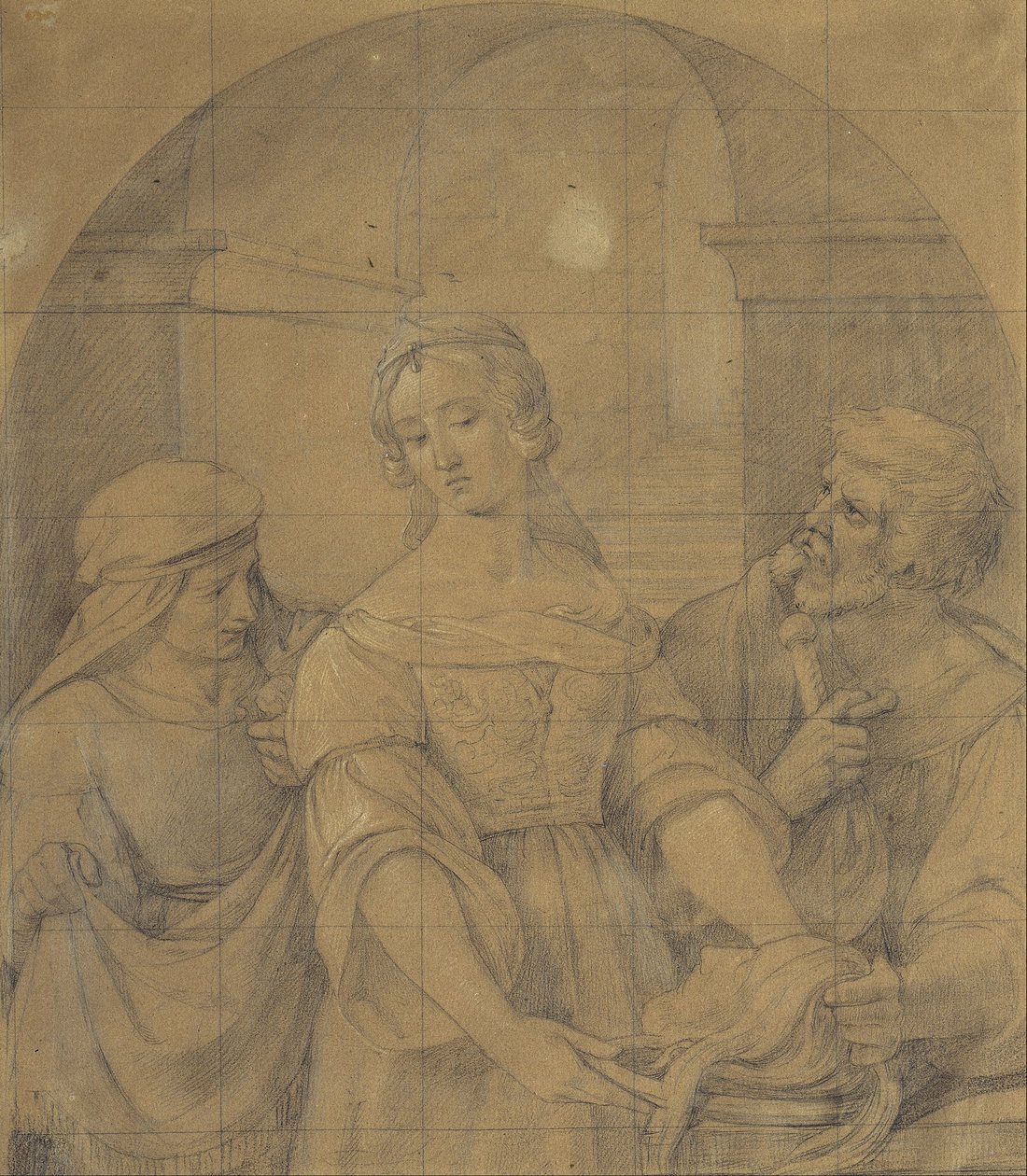Heródia leánya alkotó: Friedrich Wilhelm von Schadow