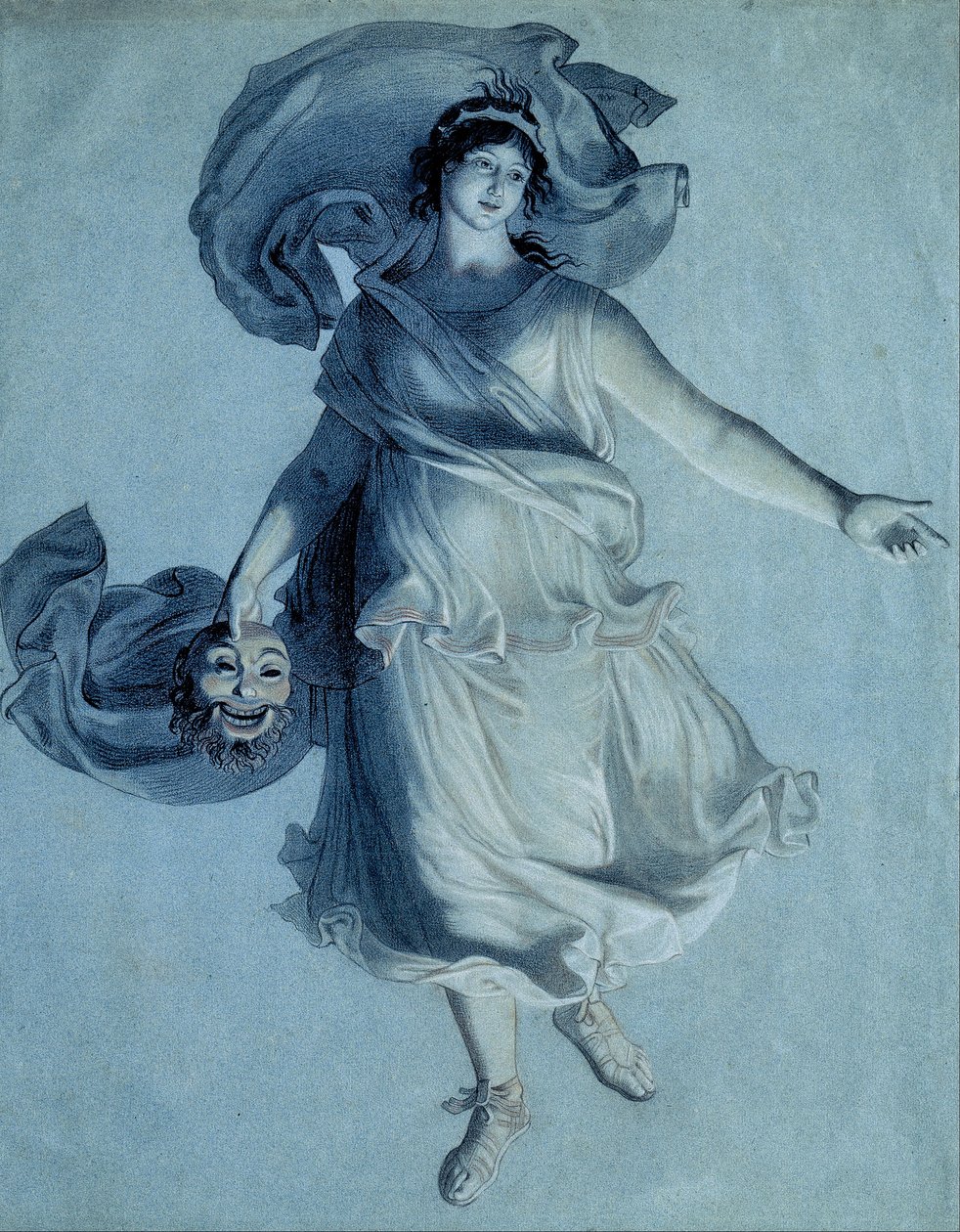 A drámai múzsa alkotó: Friedrich Wilhelm von Schadow