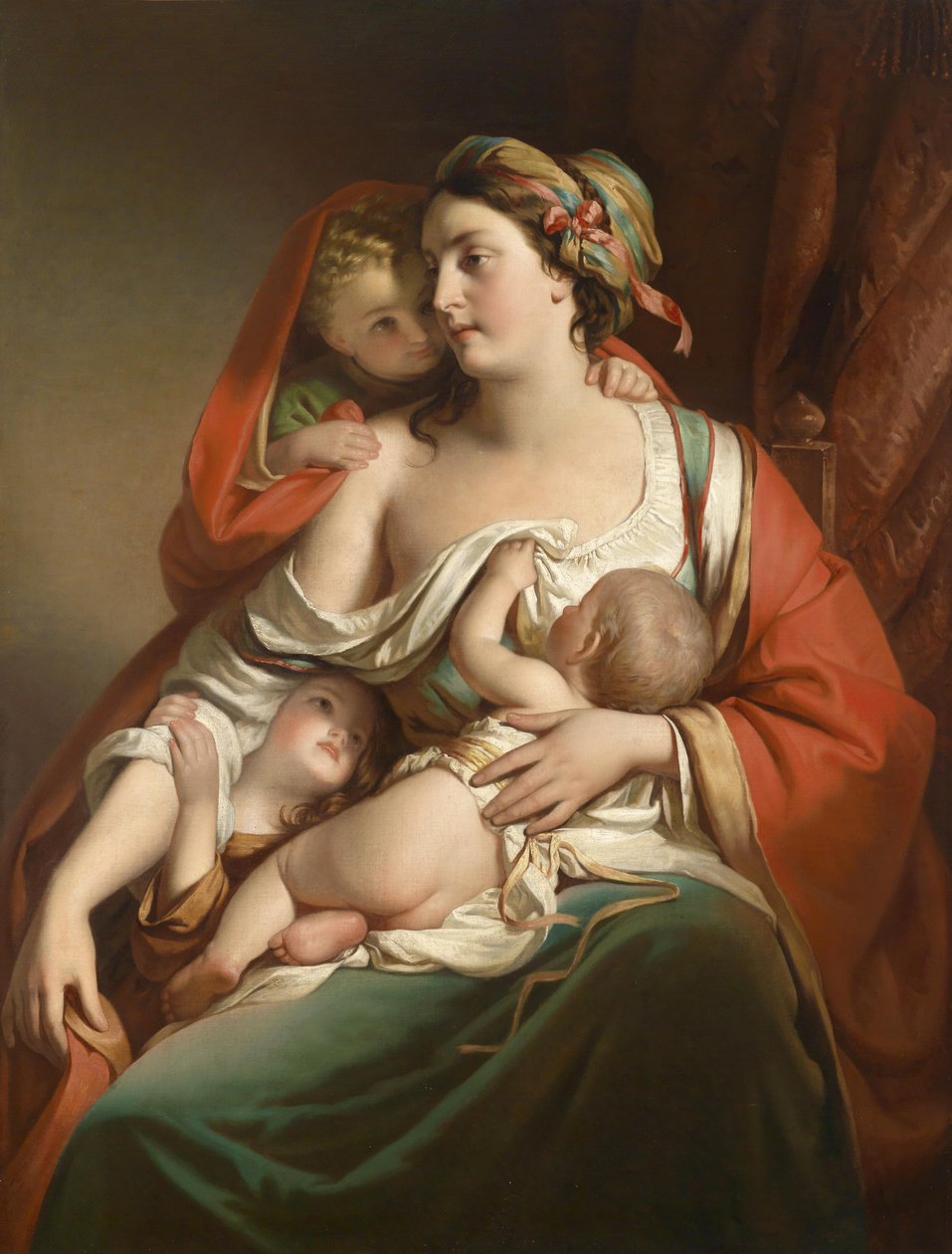 Caritas (Katharina szakácsnő) alkotó: Friedrich von Amerling