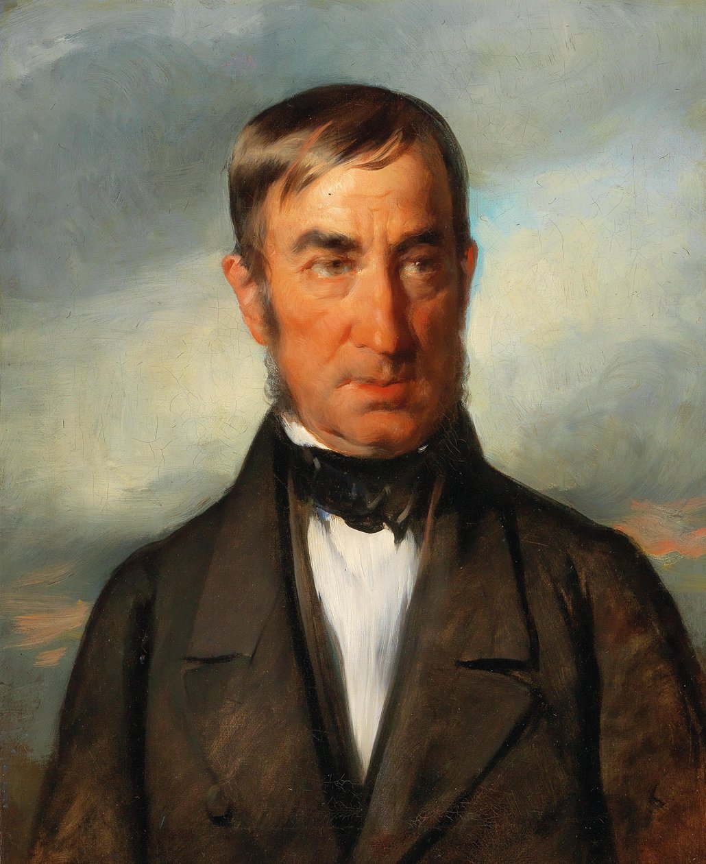 Joseph Lager, a téglagyár tulajdonosának arcképe alkotó: Friedrich von Amerling