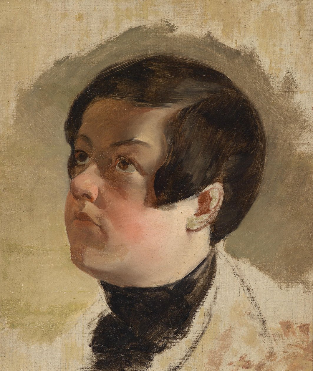 Egy fiú fejének tanulmányozása alkotó: Friedrich von Amerling