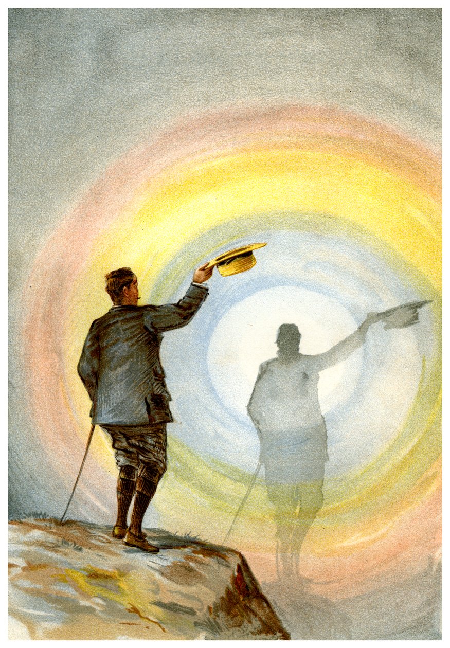 A kísértet és a kör alakú szivárvány, 1898. alkotó: Friedrich Arnold Brockhaus