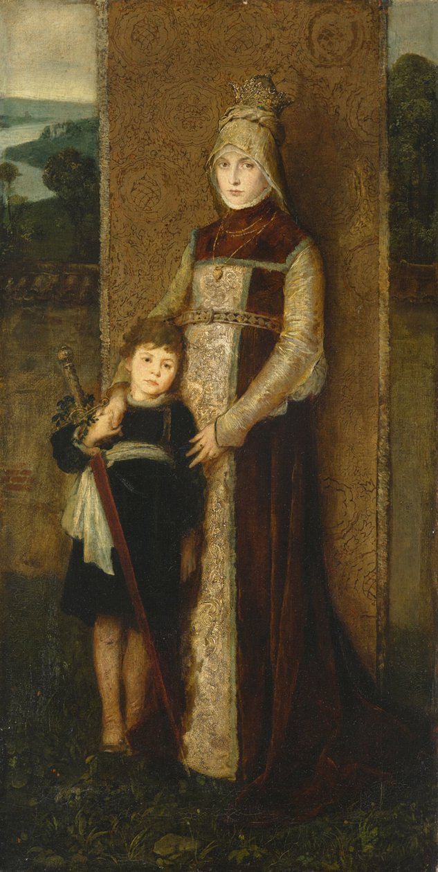 Csoport az 1876-os müncheni művészfesztiválról alkotó: Friedrich August von Kaulbach