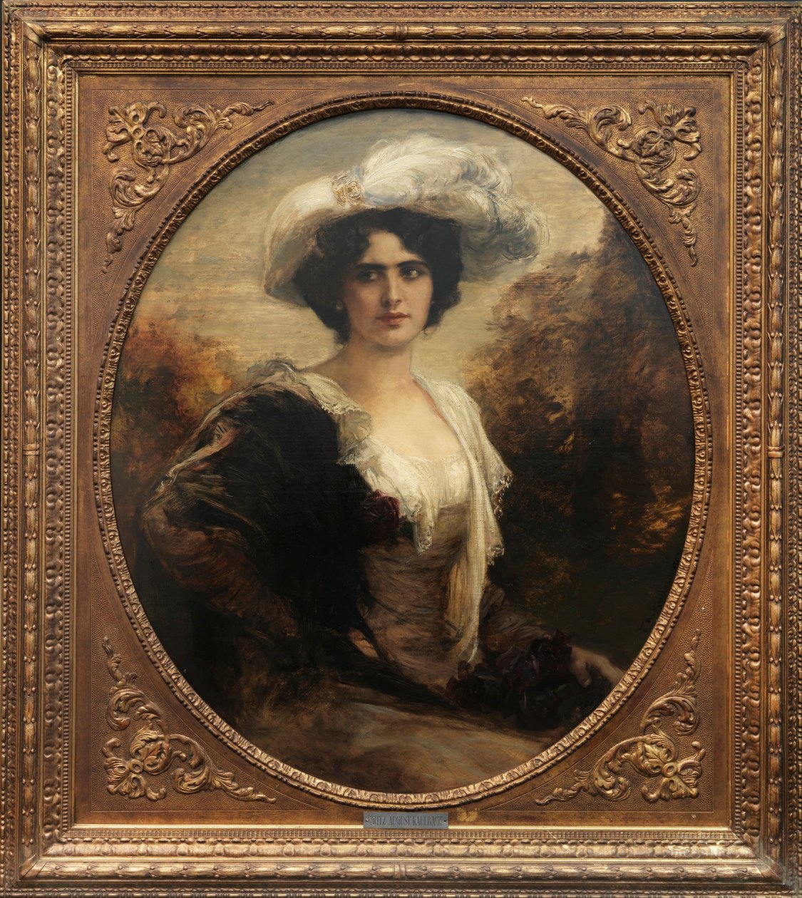 Rosario Guerrero, 1903. alkotó: Friedrich August von Kaulbach