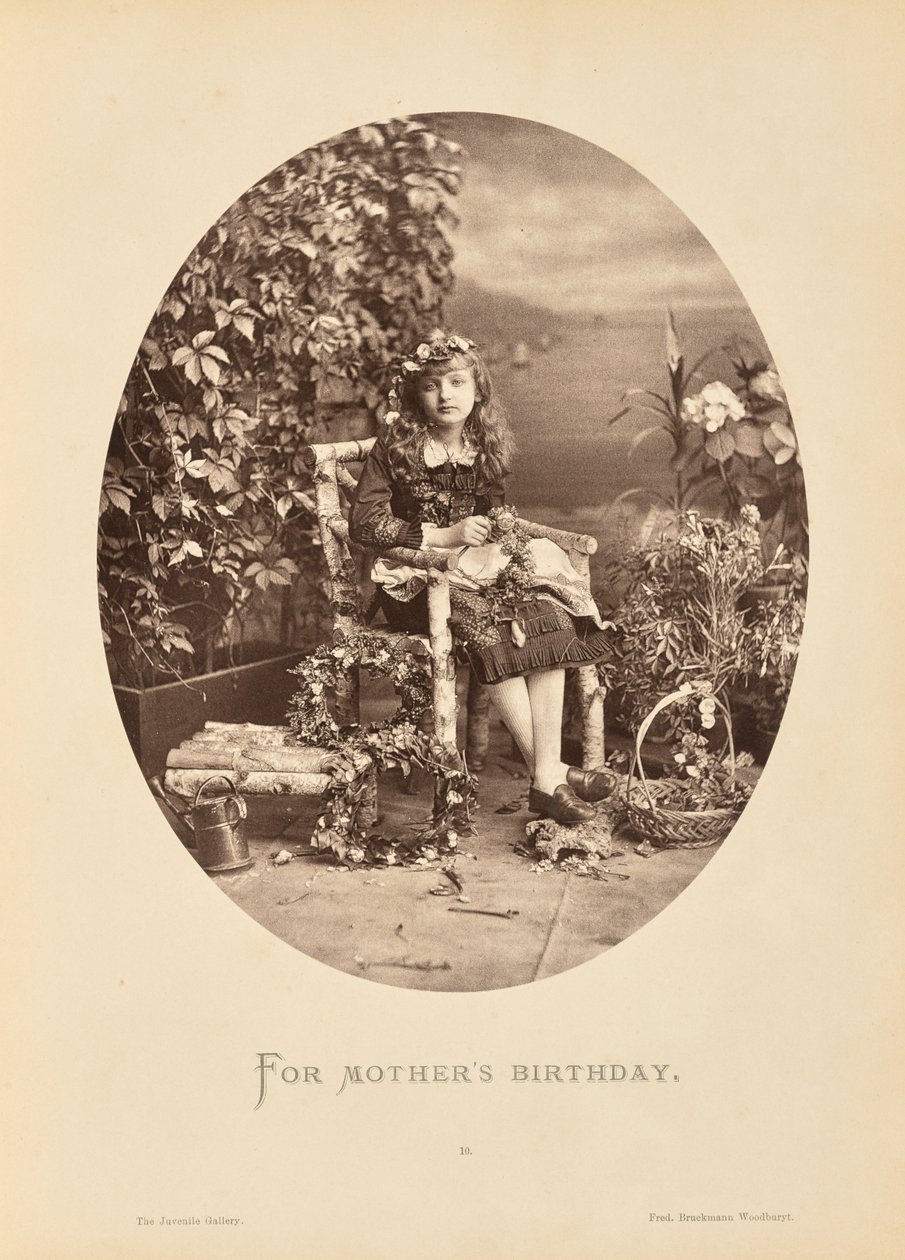 Az anya születésnapjára alkotó: Friedrich Bruckmann