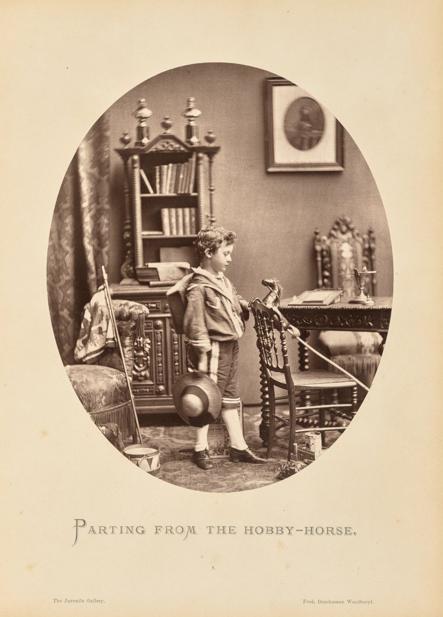 Elválás a hobbilovatól alkotó: Friedrich Bruckmann