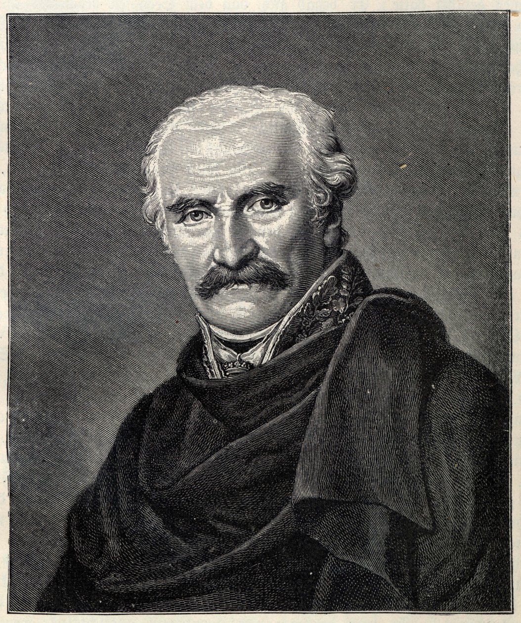 Gebhard Leberecht von Blücher, Wahlstatt hercegének portréja 1742-1819. alkotó: Friedrich Carl Groger