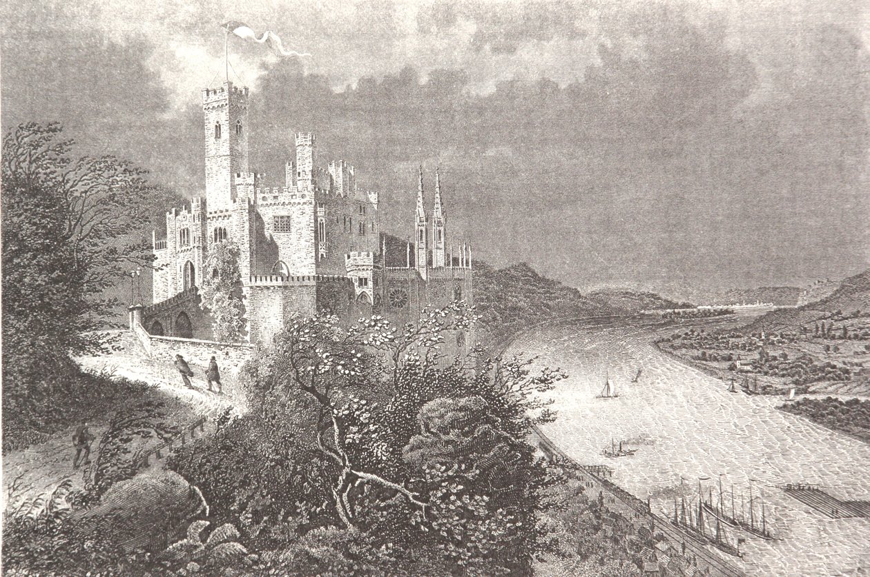 Schloss Stolzenfels alkotó: Friedrich Foltz